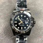 GS Factory Rolex GMT-Master II Blaken Swiss 2824 Watch Black Venom DLC case 40mm